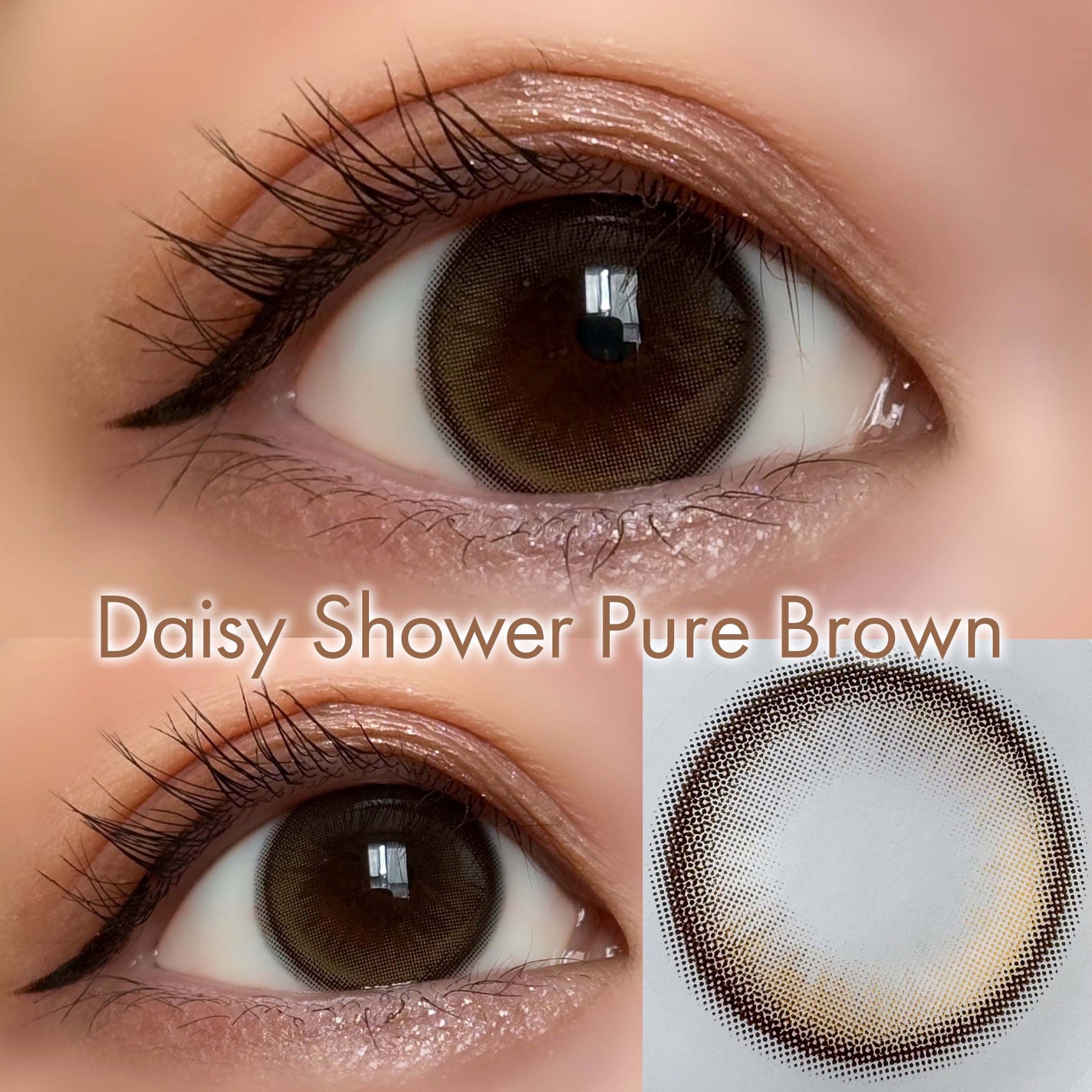Daisy Shower 1Day/chuu LENS/ワンデー(1DAY)カラコンを使ったクチコミ(3枚目)