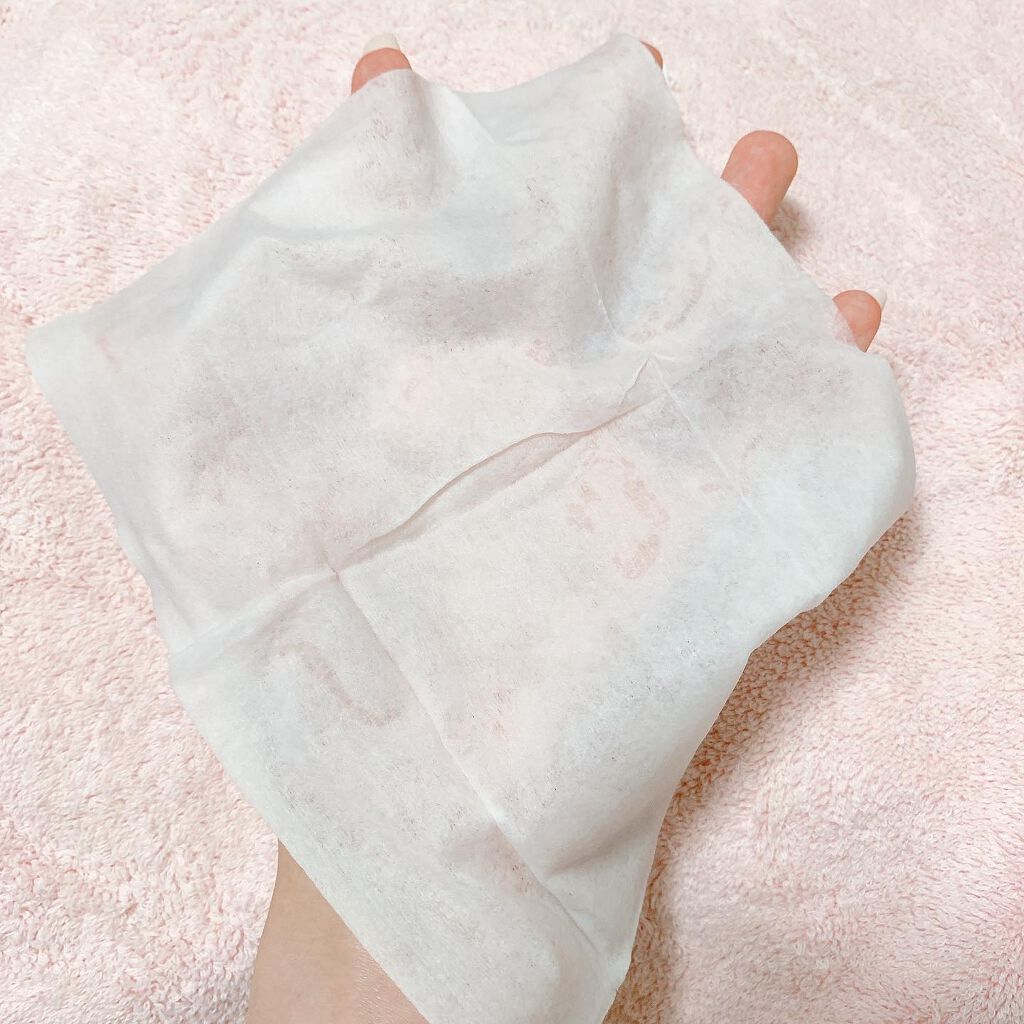 メイクの上からリフレッシュシート うるおいしっとりタイプ/ビオレ/フェイスシートを使ったクチコミ(5枚目)