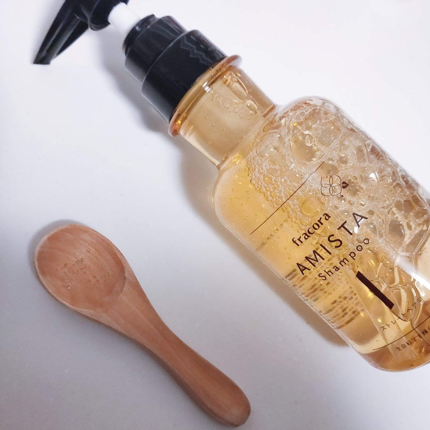 AMISTA シャンプー ストレートヘア用/fracora/市販シャンプーを使ったクチコミ(1枚目)