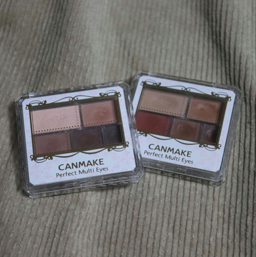 パーフェクトマルチアイズ/キャンメイク/アイシャドウパレットを使ったクチコミ(1枚目)
