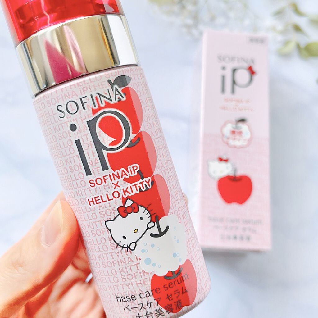 ベースケア セラム<土台美容液>ハローキティコラボ限定デザイン/SOFINA iP/美容液を使ったクチコミ（2枚目）