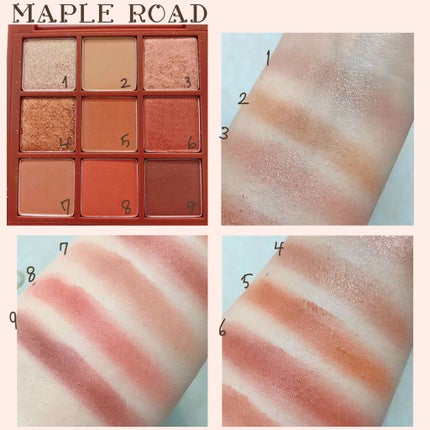 プレイカラーアイシャドウ メープルロード/ETUDE/アイシャドウパレットを使ったクチコミ(2枚目)