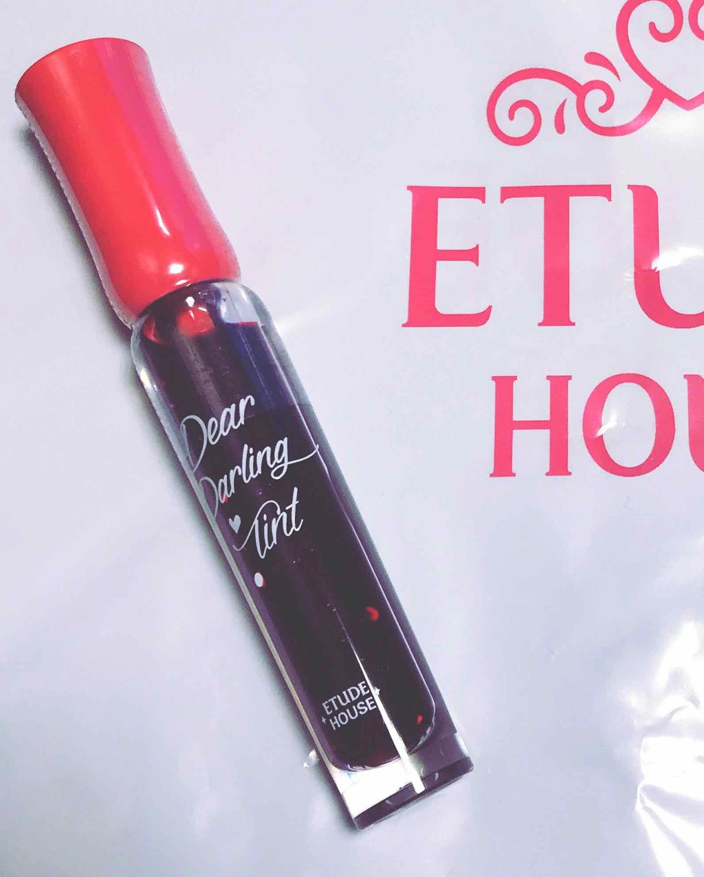 ディアダーリン ウォータージェルティント/ETUDE/リップティントを使ったクチコミ（1枚目）