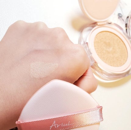 アリウル インクフェザーカバーラスティングクッション/Ariul/クッションファンデーションを使ったクチコミ(4枚目)