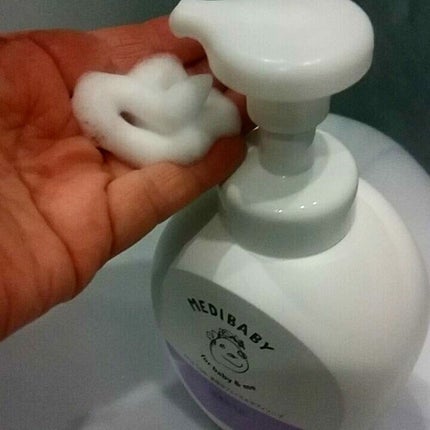 薬用泡フェイス&ボディソープ/MEDIBABY/泡洗顔を使ったクチコミ(2枚目)
