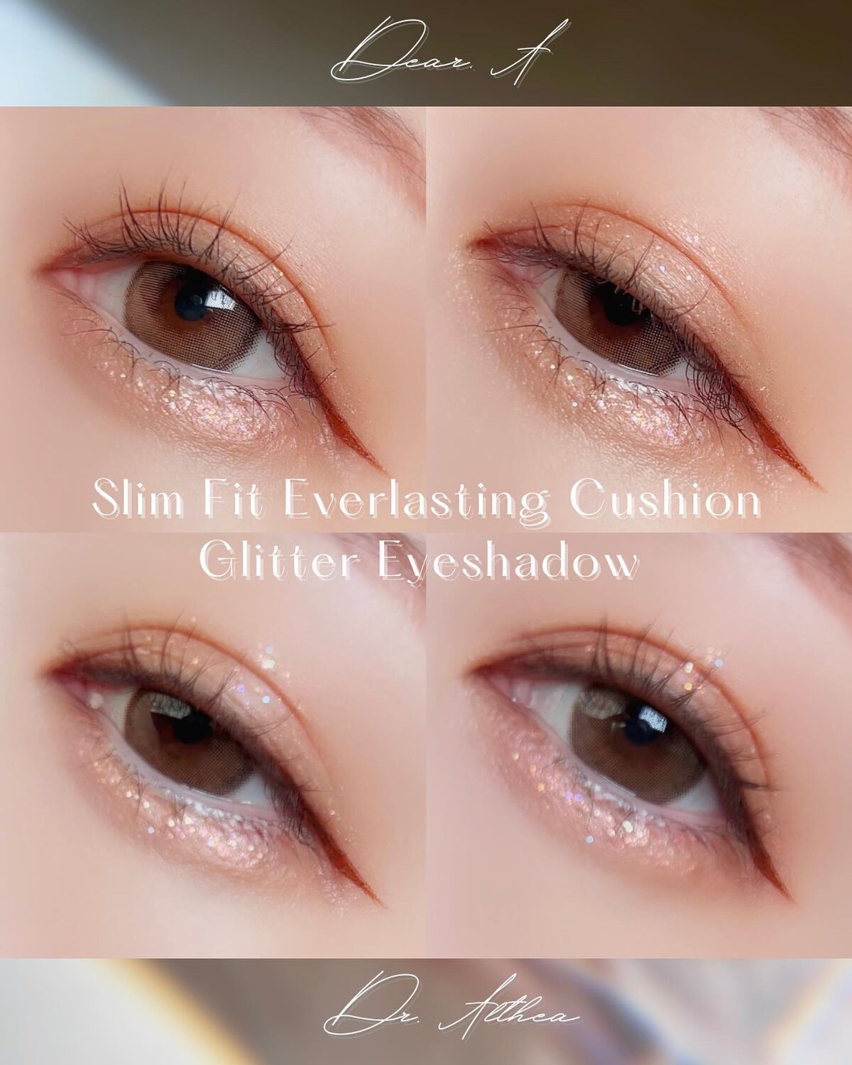 グリッターアイシャドウ/Dear.A/グリッターを使ったクチコミ(3枚目)