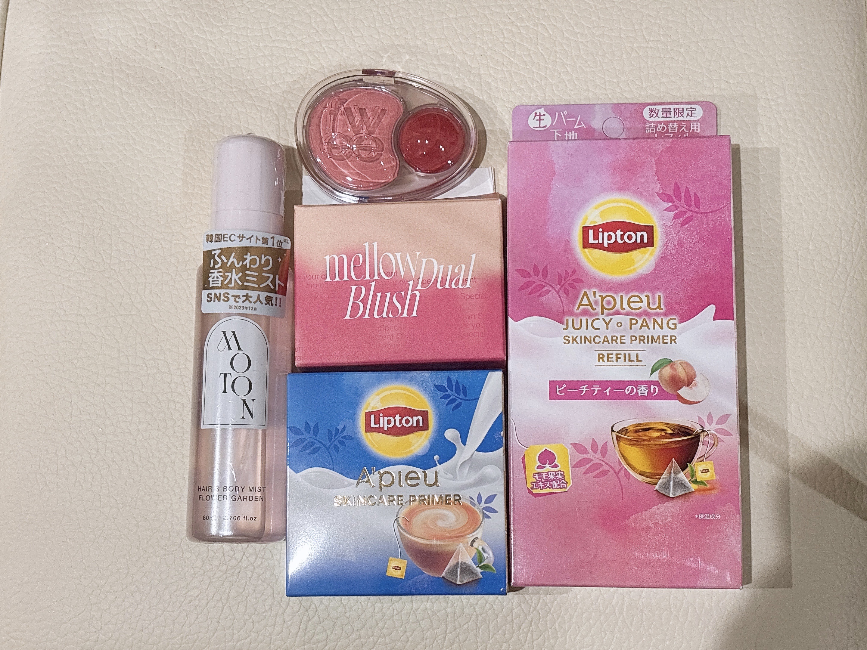 ジューシーパン スキンケアプライマー PT レフィル(ピーチティーの香り)(限定)/A’pieu/化粧下地を使ったクチコミ（1枚目）