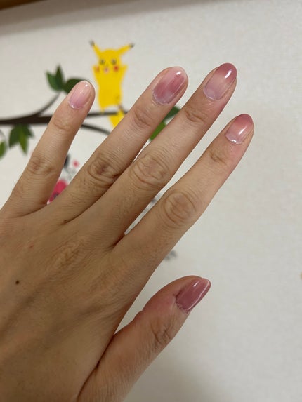 クイッククリスタルコートⅡ/ネイリスト/ネイルトップコートを使ったクチコミ(2枚目)