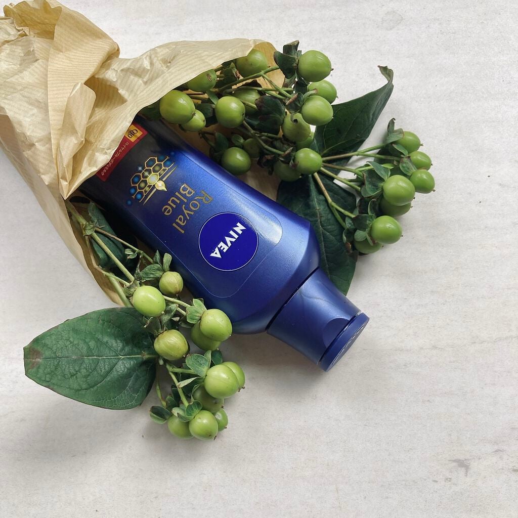 ニベア ロイヤルブルーボディミルク 美容ケア/ニベア/ボディミルクを使ったクチコミ(1枚目)