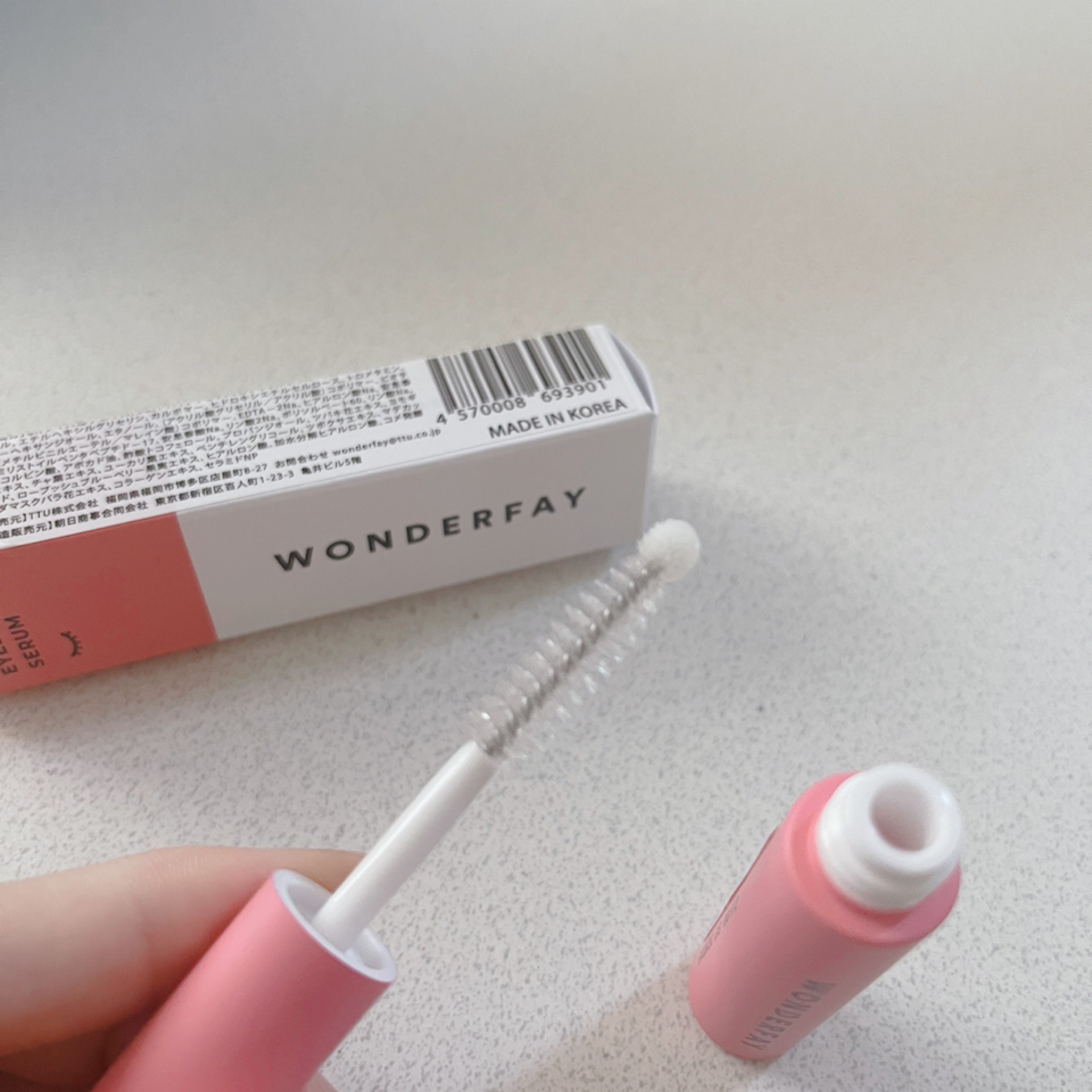 アイラッシュセラム/wonderfay/まつげ美容液を使ったクチコミ（3枚目）