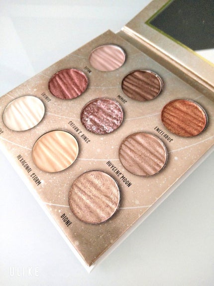 ギャラクシー9色アイシャドウパレット/DiTO/アイシャドウパレットを使ったクチコミ(7枚目)