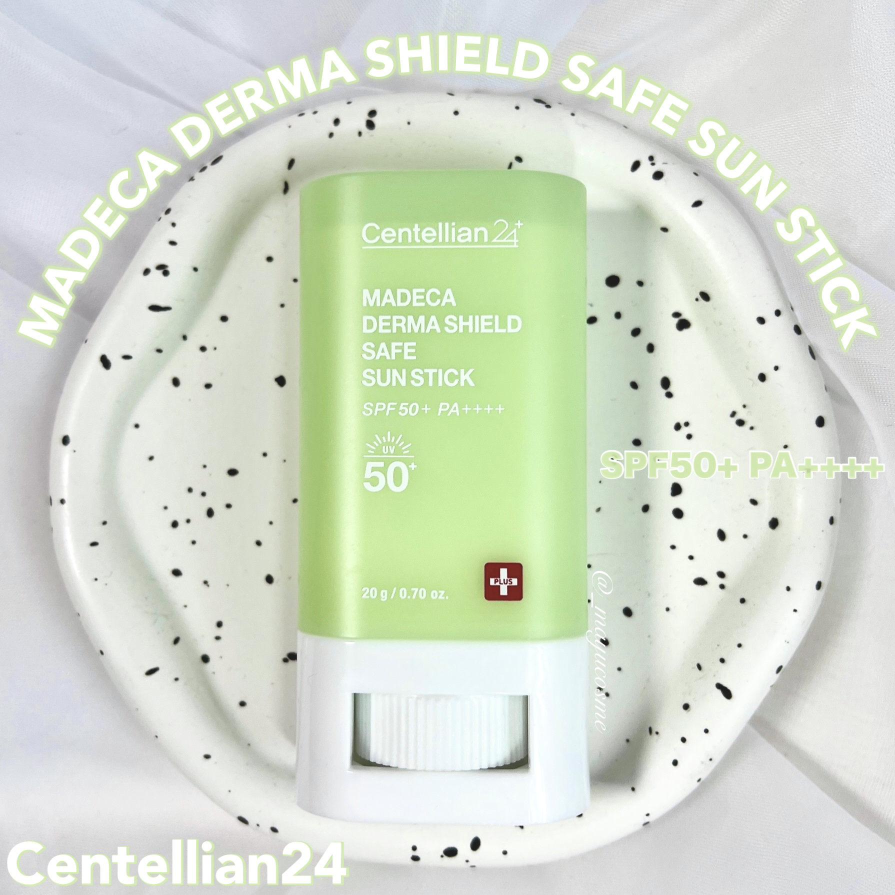 マデカダーマシールド セーフサンスティック（SPF50+ PA++++）/センテリアン24/日焼け止めスティックを使ったクチコミ（1枚目）