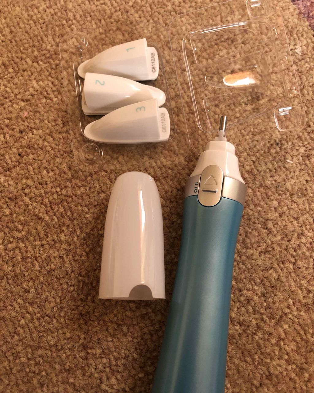 ベルベットスムーズ　電動ネイルケアキット/ドクター・ショール/ネイル用品を使ったクチコミ（2枚目）