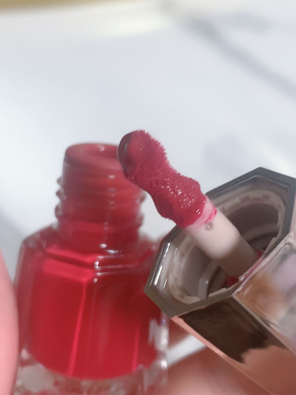 Fenty Beauty Stunna Lip paint /FENTY BEAUTY BY RIHANNA/リップグロスを使ったクチコミ(2枚目)