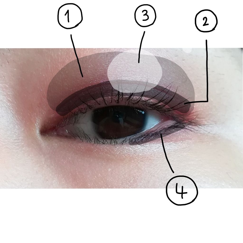 シングルカラーアイシャドウ/CEZANNE/単色アイシャドウを使ったクチコミ（3枚目）