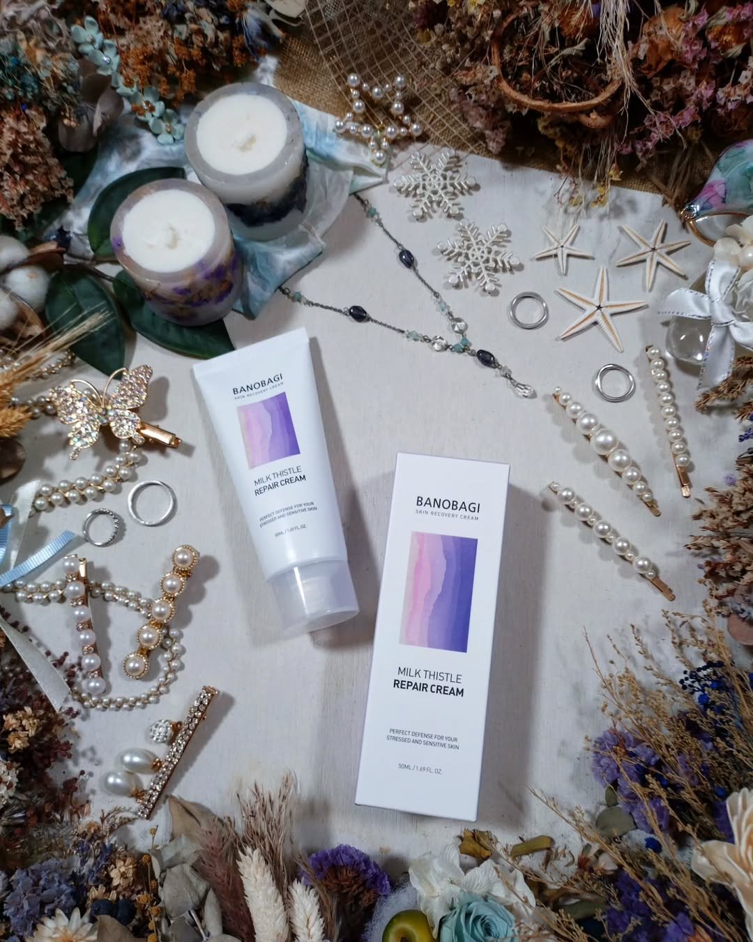 ミルクシスル リペアクリーム/BANOBAGI/フェイスクリームを使ったクチコミ（1枚目）