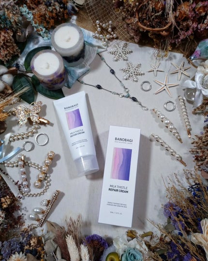 ミルクシスル リペアクリーム/BANOBAGI/フェイスクリームを使ったクチコミ(1枚目)