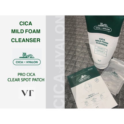 CICA マイルドフォームクレンザー/VT/洗顔フォームを使ったクチコミ(1枚目)