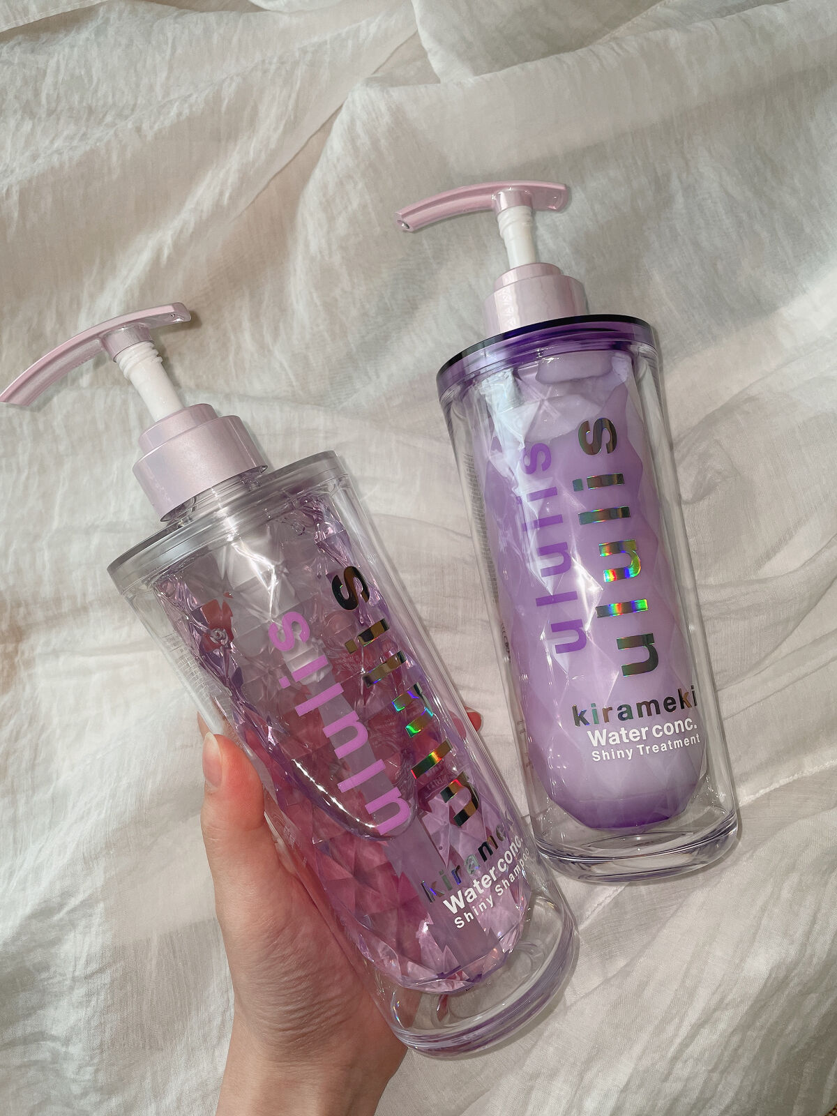 キラメキ ウォーターコンク シャイニー シャンプー/ヘアトリートメント/ululis/市販シャンプーを使ったクチコミ（2枚目）