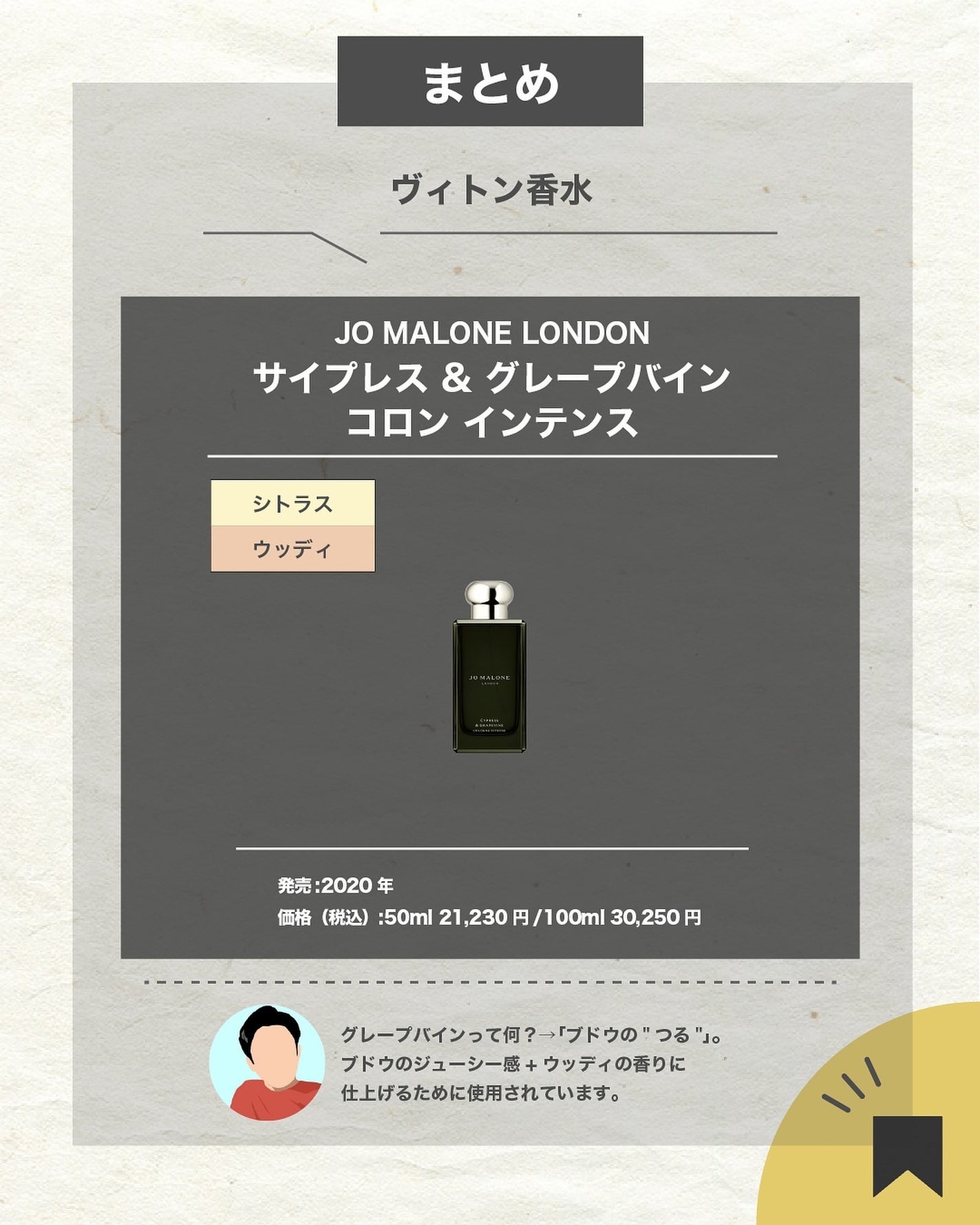 限定香水(メンズ)】サイプレス & グレープバイン コロン 限定香水(メンズ)】サイプレス & グレープバイン コロン