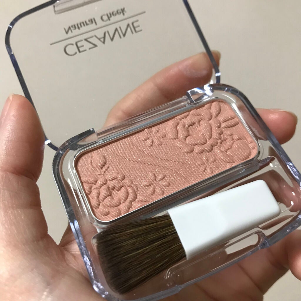 ナチュラル チークN/CEZANNE/パウダーチークを使ったクチコミ(3枚目)