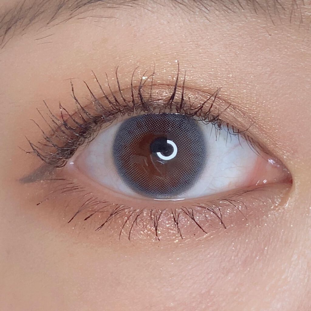 メローズ(Mellows) ミスティックグレー/OLOLA/カラーコンタクトレンズを使ったクチコミ（2枚目）