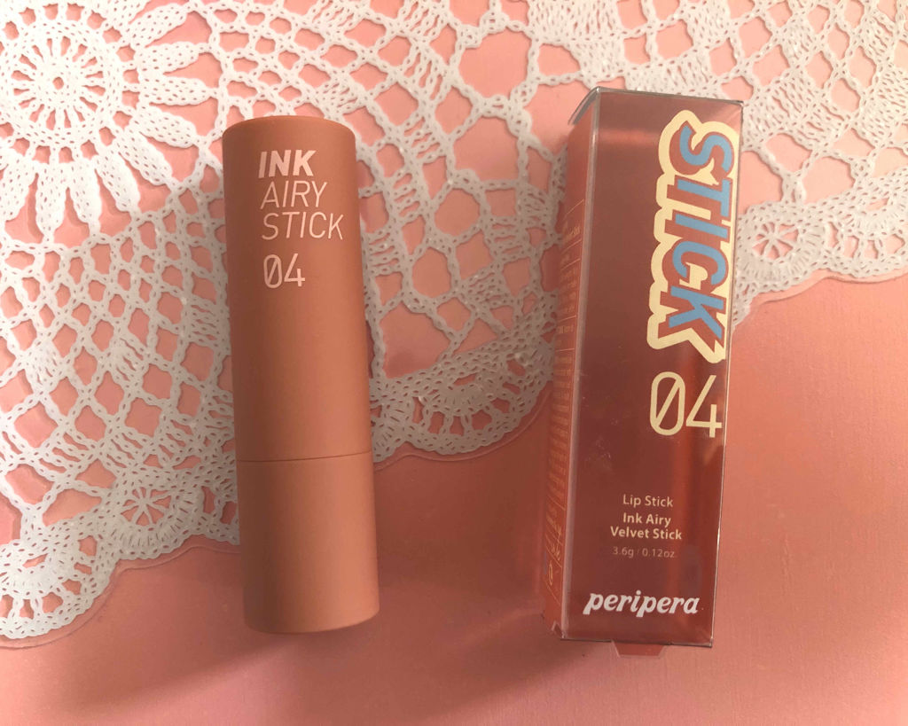 インク エアリー ベルベット スティック/PERIPERA/口紅を使ったクチコミ（1枚目）