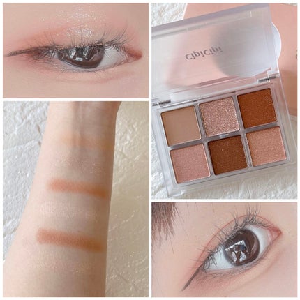 ムードカラーアイズ 01 ピクニック/CipiCipi/アイシャドウパレットを使ったクチコミ(2枚目)