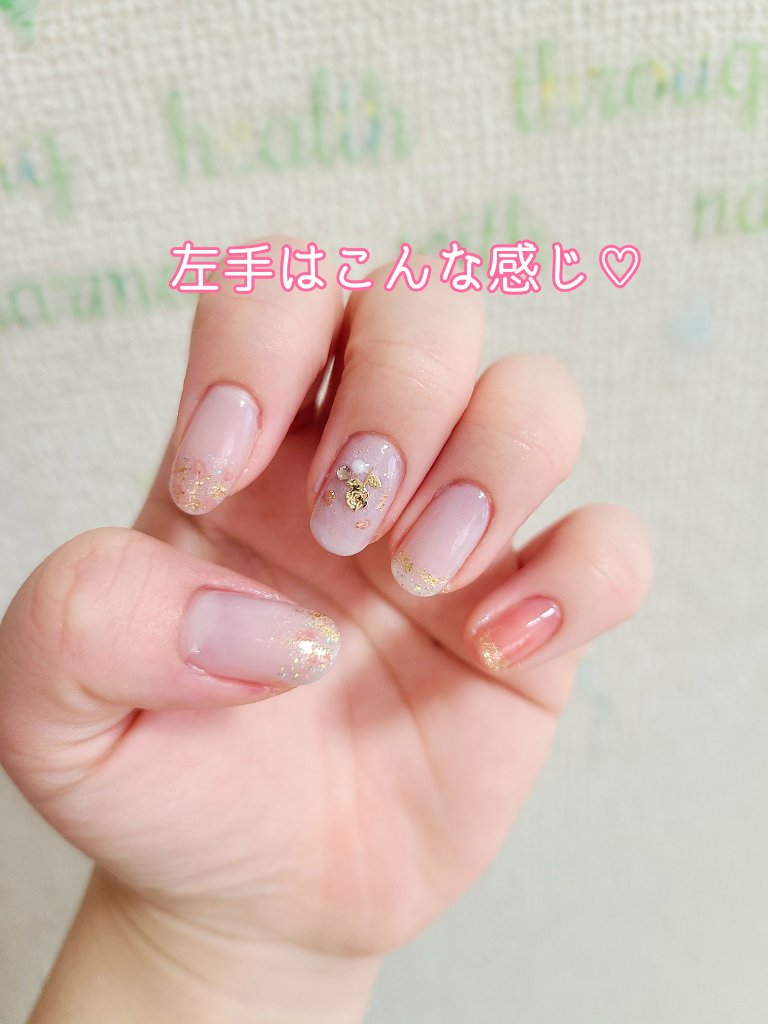 アンドバイロムアンド グラッシードロップネイル / &nd by rom&ndの