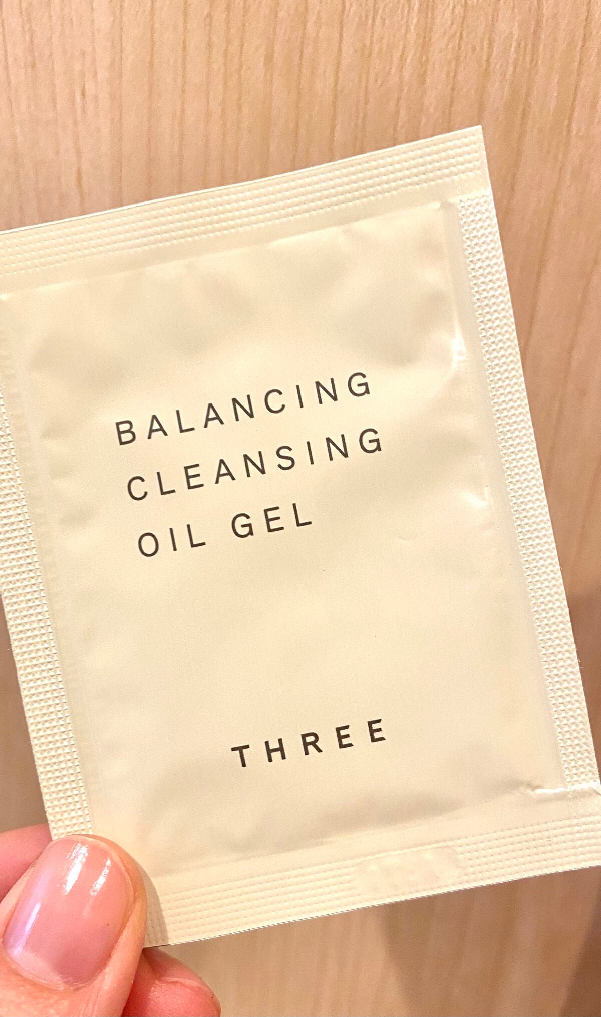 THREE バランシング クレンジング オイルジェル/THREE/クレンジングジェルを使ったクチコミ(1枚目)