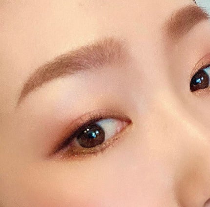 カラーリングアイブロウ 51 アプリコットブラウン/ヘビーローテーション/眉マスカラを使ったクチコミ(3枚目)