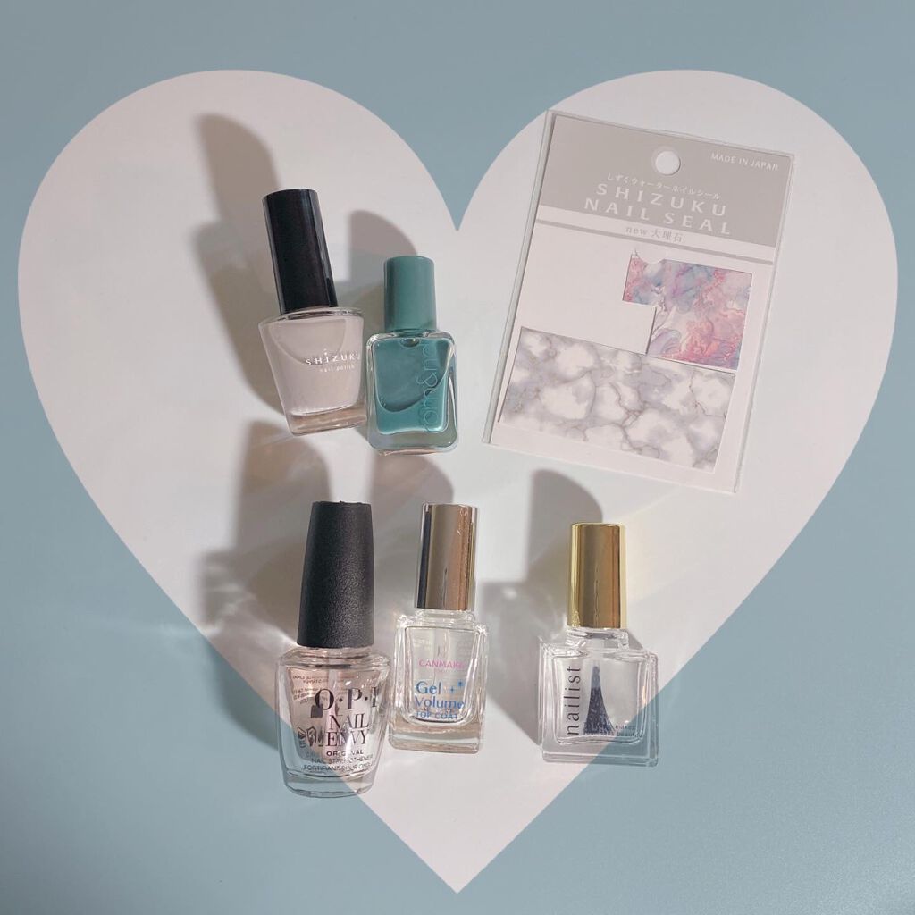 しずくネイルシール/キャンドゥ/ネイルシールを使ったクチコミ(2枚目)