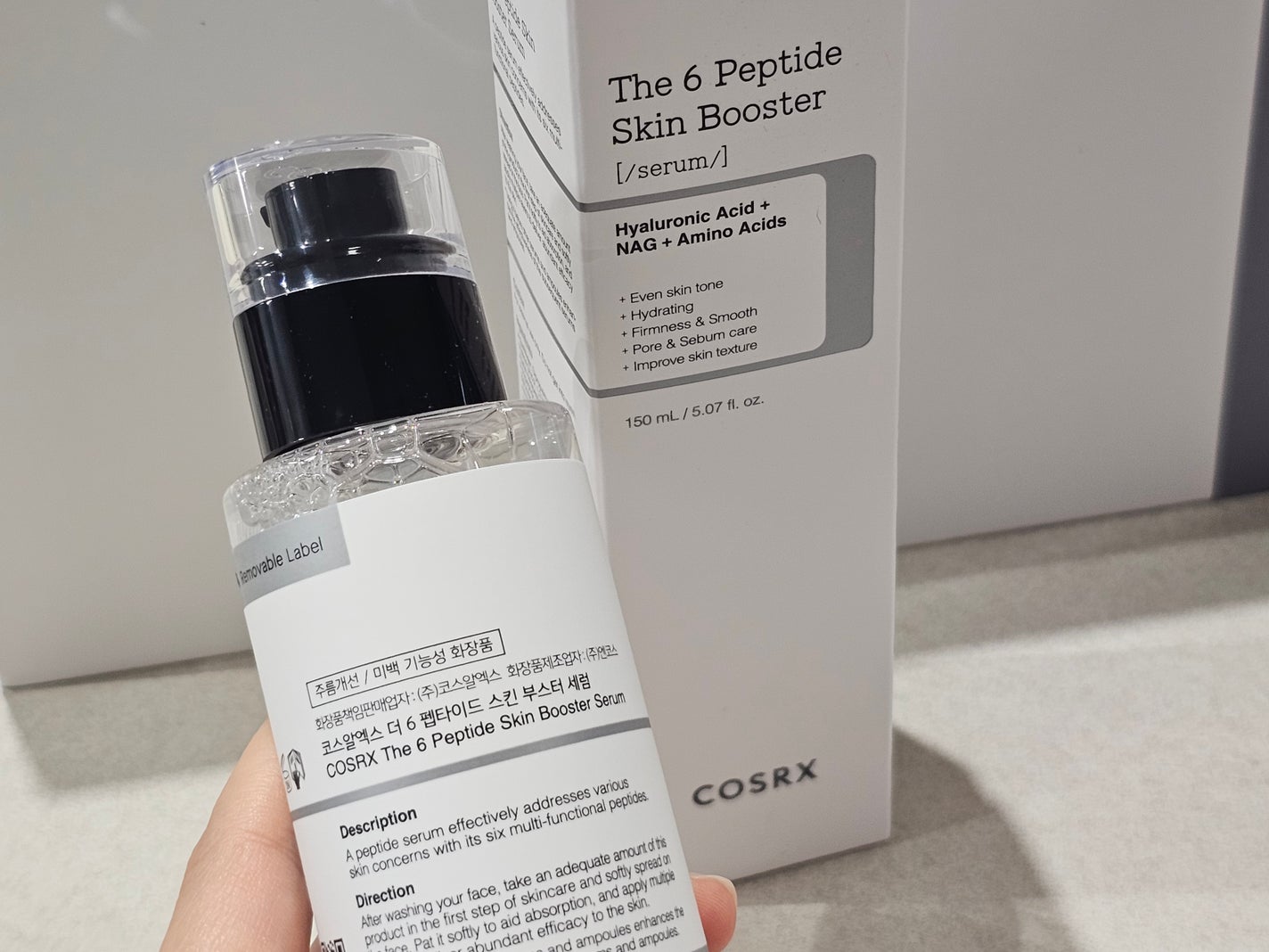 RXザ・6ペプチドスキンブースターセラム/COSRX/ブースター・導入液を使ったクチコミ(4枚目)