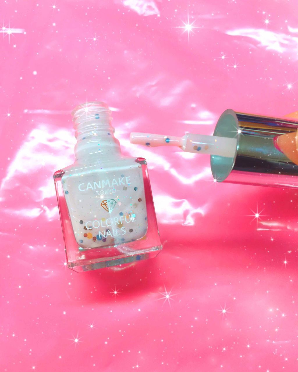カラフルネイルズ/キャンメイク/マニキュアを使ったクチコミ(2枚目)