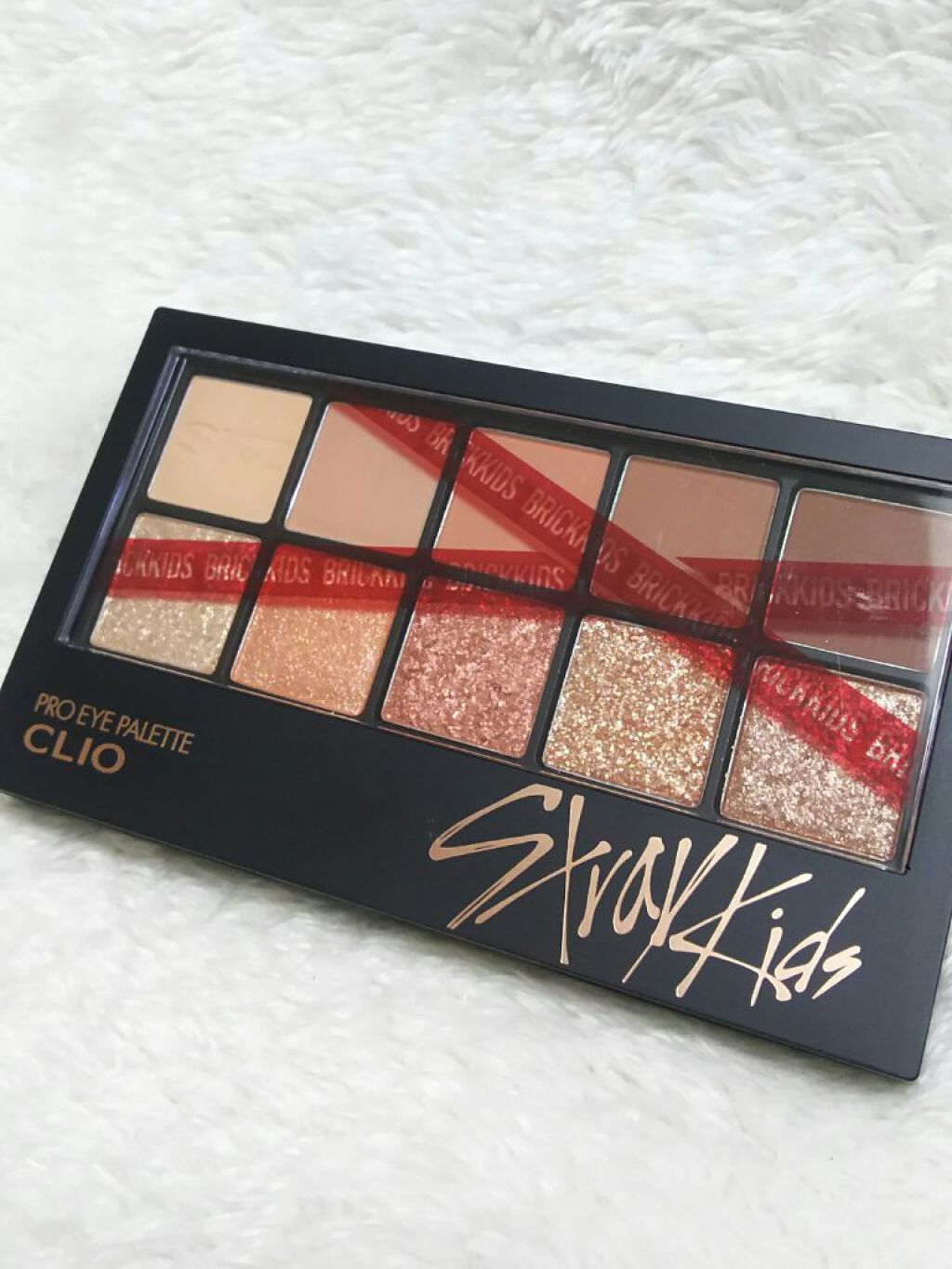 straykids限定カラープロアイパレット/CLIO/アイシャドウパレットを使ったクチコミ(1枚目)
