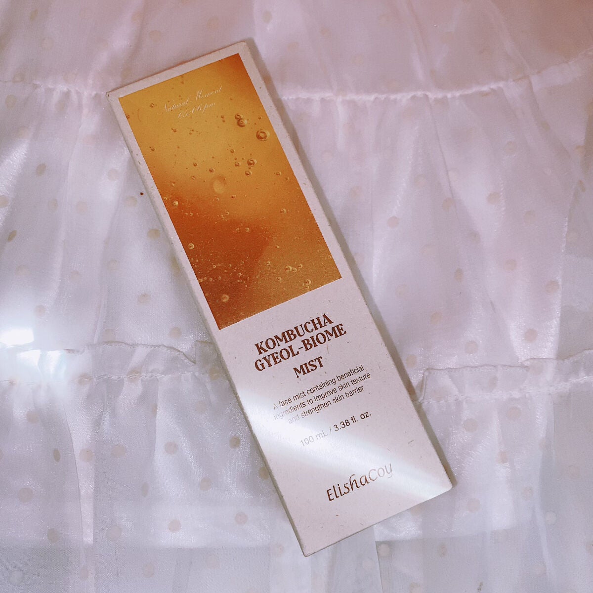 コンブチャ ギョルバイオムミスト/Elishacoy/ミスト状化粧水を使ったクチコミ(4枚目)