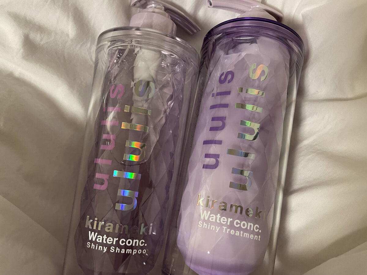 キラメキ ウォーターコンク シャイニー シャンプー/ヘアトリートメント/ululis/市販シャンプーを使ったクチコミ（1枚目）