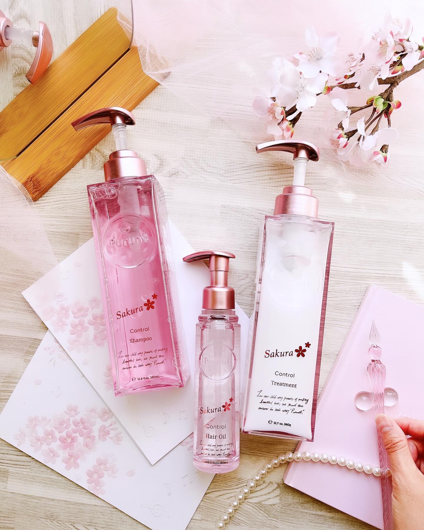プルント　コントロールペアセット　サクラ/Purunt./ヘアケア・スタイリングを使ったクチコミ（1枚目）