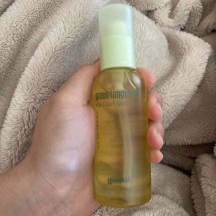 グリーンタンジェリン ビタC ダークスポットケアセラム/goodal/美容液を使ったクチコミ(2枚目)