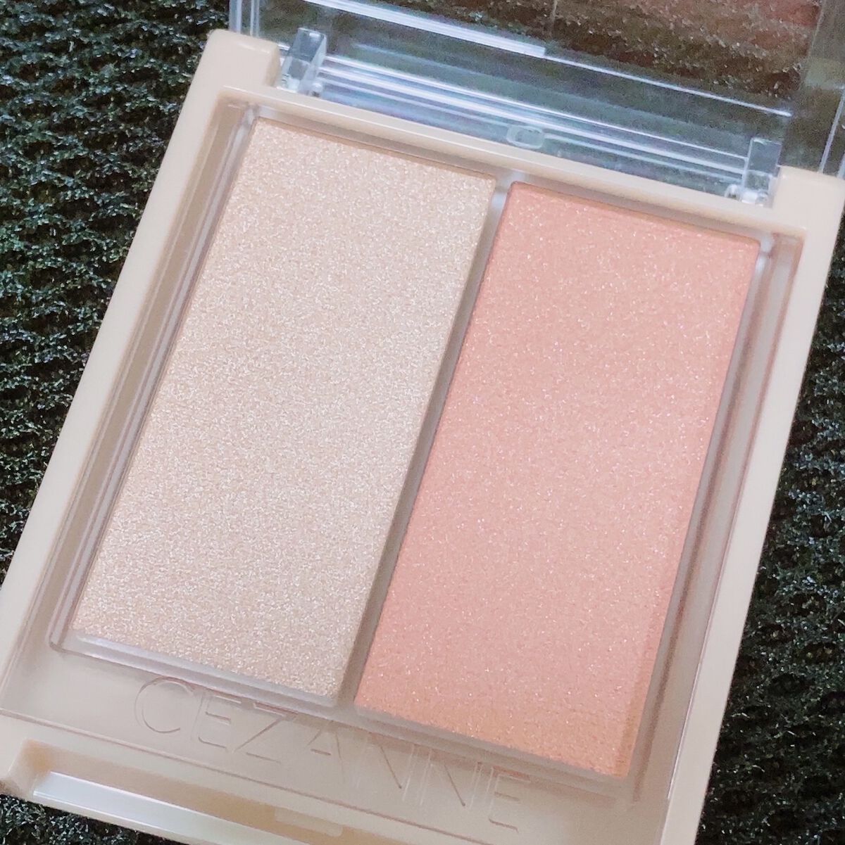 フェイスグロウカラー/CEZANNE/クリームハイライトを使ったクチコミ（2枚目）