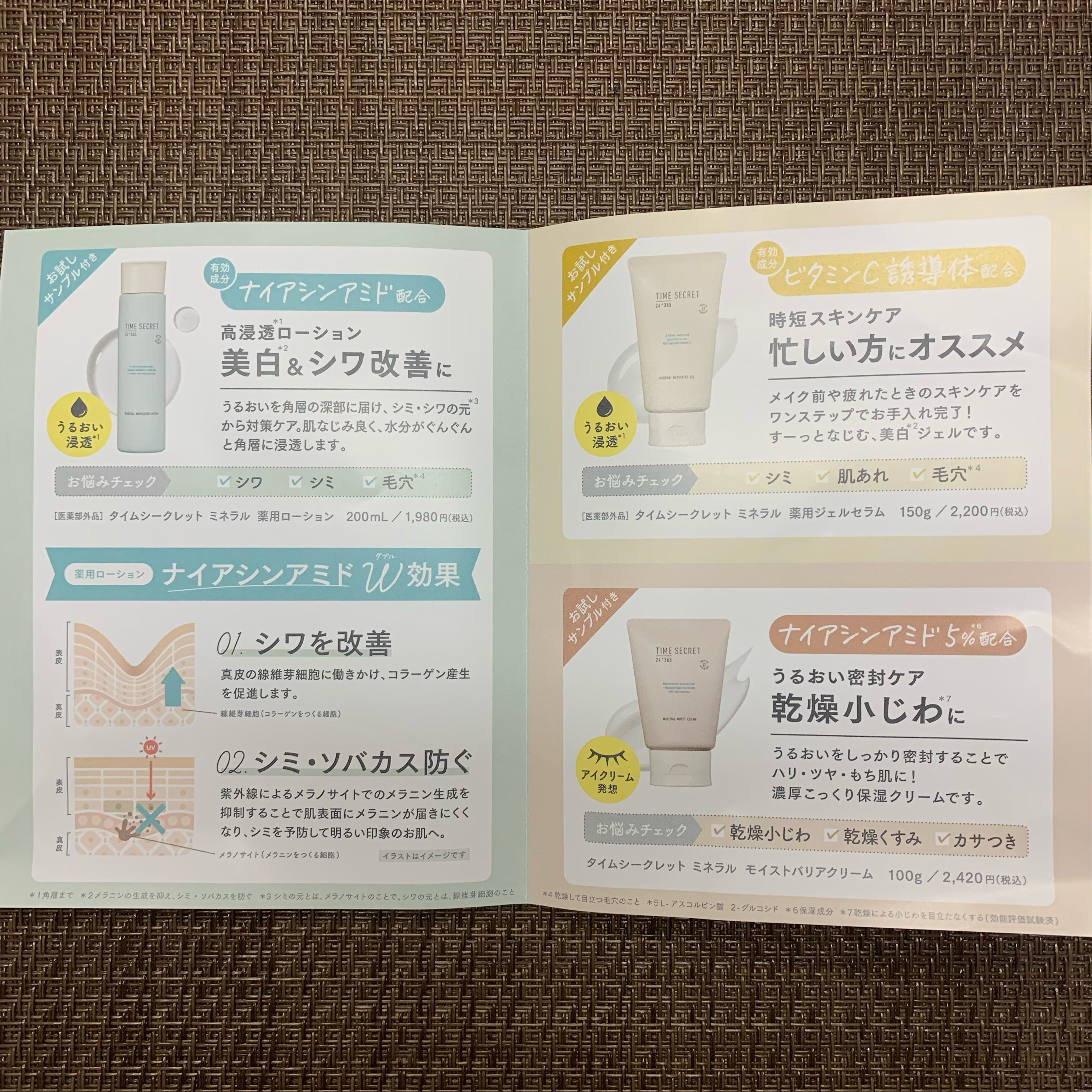 ミネラル 薬用ジェルセラム/TIME SECRET/美容液を使ったクチコミ（3枚目）