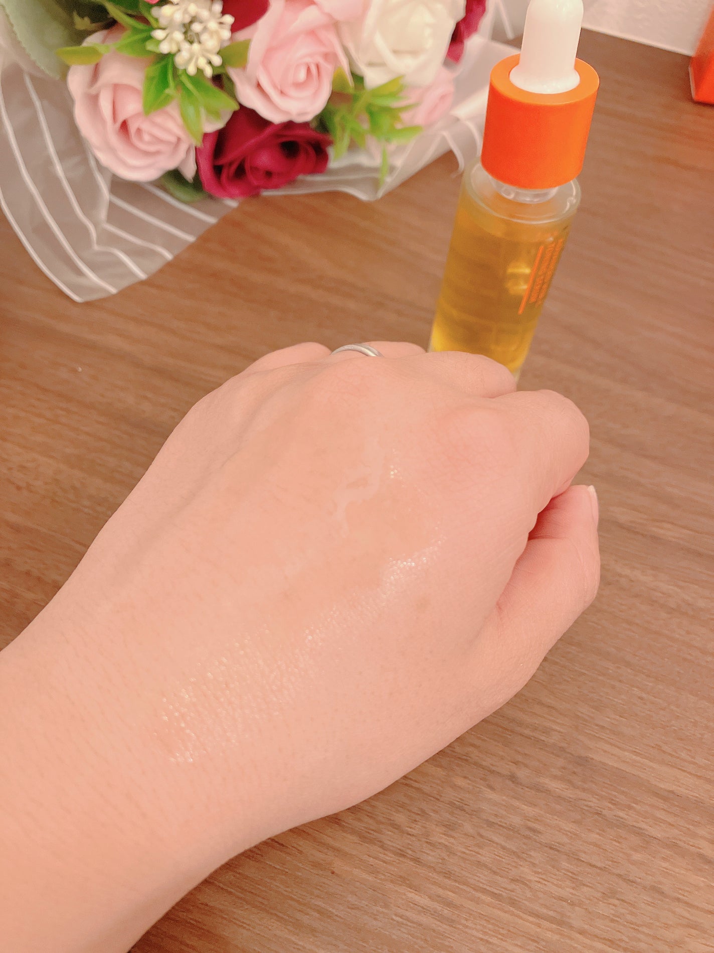 アドバンスド ビタC トーニング セラム14.5/リエンジャン/美容液を使ったクチコミ(4枚目)