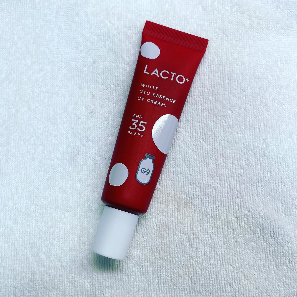 ウユエッセンス UVクリーム/G9SKIN/日焼け止めクリームを使ったクチコミ(2枚目)