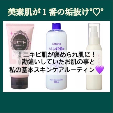 ハトムギ化粧水(ナチュリエ スキンコンディショナー R )/ナチュリエ/化粧水を使ったクチコミ(1枚目)