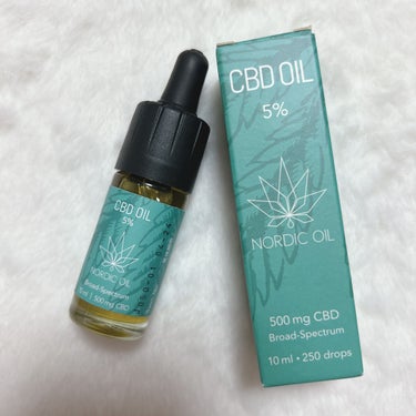 CBDオイル 5%/Nordic Oil/健康サプリメントを使ったクチコミ（1枚目）