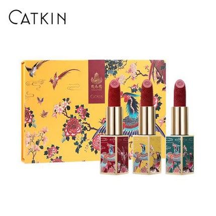 頤和園 コラボ 彫刻口紅/CATKIN/口紅を使ったクチコミ(1枚目)