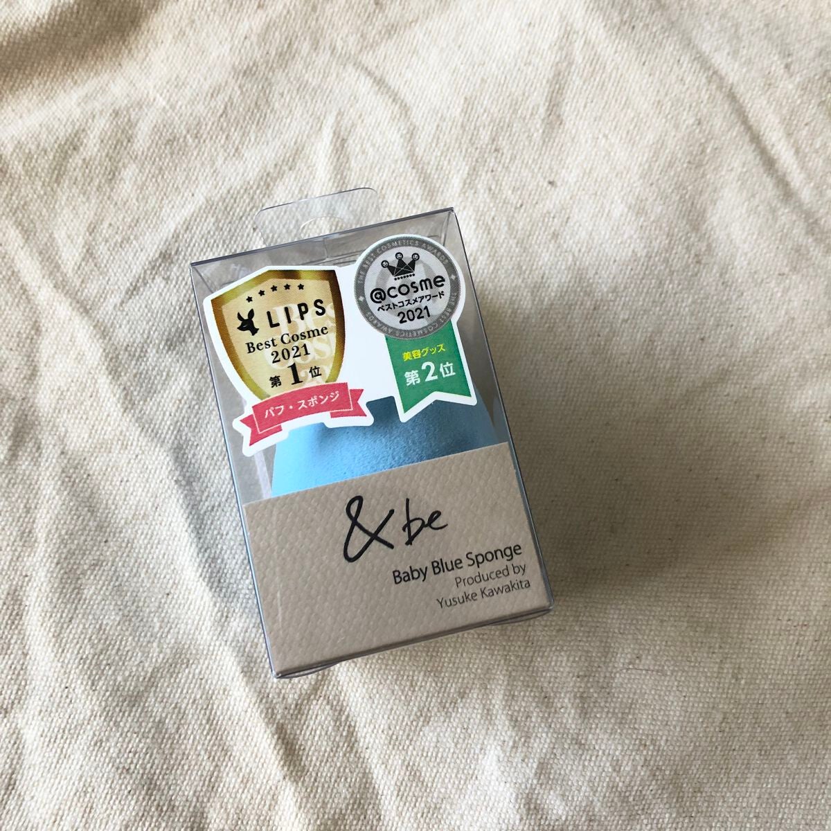 &be ブラックスポンジ/&be/パフ・スポンジを使ったクチコミ(1枚目)