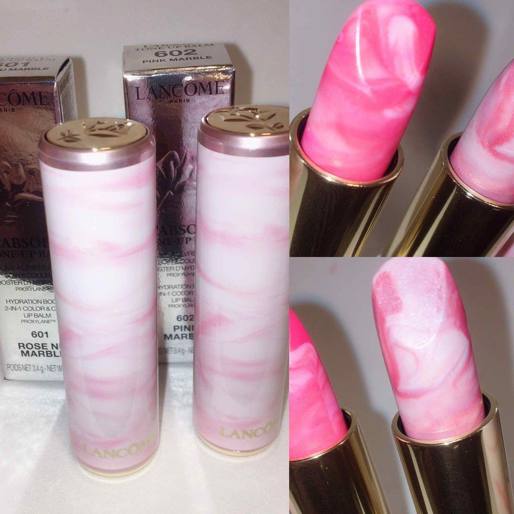 ラプソリュ トーン アップ バーム/LANCOME/口紅を使ったクチコミ（2枚目）