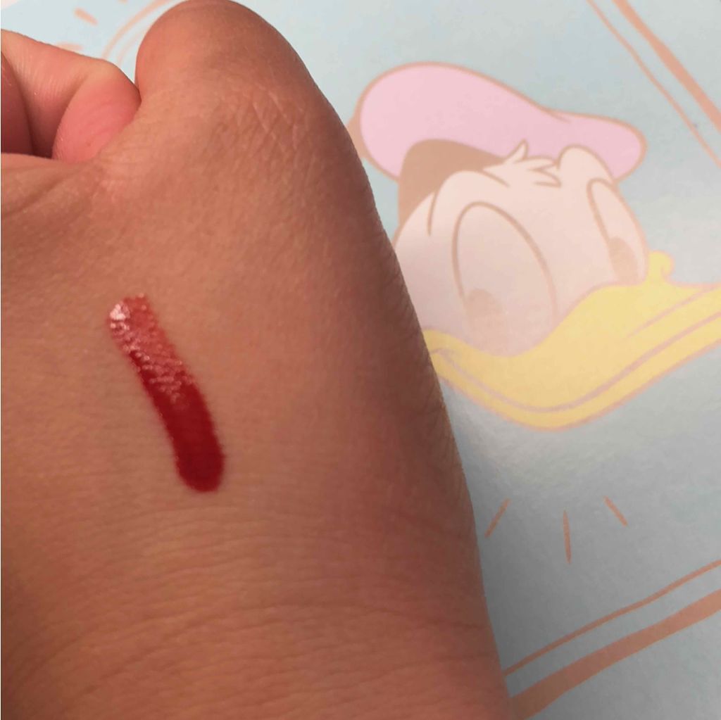 ディアダーリン ウォータージェルティント (アイスティント)/ETUDE/口紅を使ったクチコミ(3枚目)