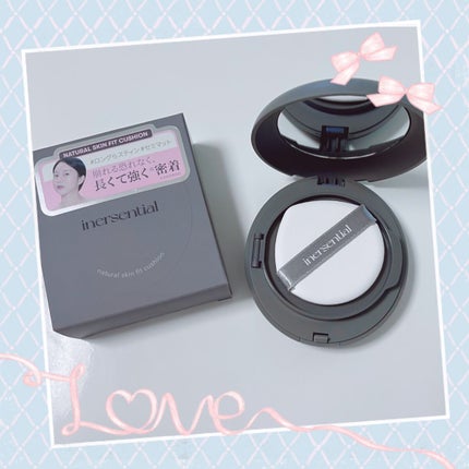 ナチュラルスキンフィットクッション/inersential/クッションファンデーションを使ったクチコミ(1枚目)